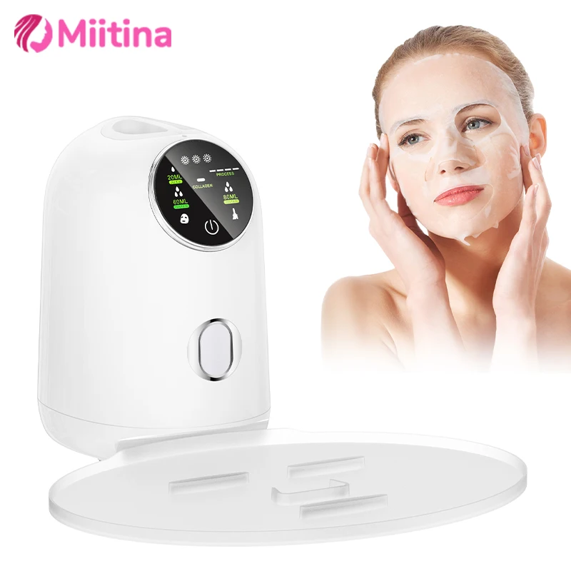 DIY Mask Machine Home Use Mask Making Vegetable Fruit Juice Milk Self-made Facial Mask Automatic Home Maker Customised SPA Care