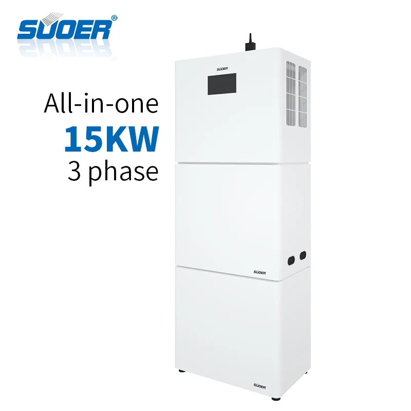 European CE certification All in one 5kw 10kw 15kw 15kwh 32A three phase Lithium energy storage system for home