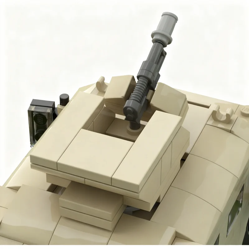283pcs MOC Humvee HMMWV System Model Building Blocks Architecture Christmas Gifts Assemble DIY Creative Toy Brick Idea Education