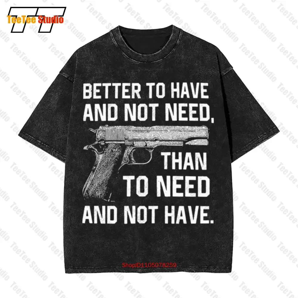 2Nd Amendment Ar15 Guns Rights Pro Gun Molon Labe Vintage Oversized T-Shirt SU5Q