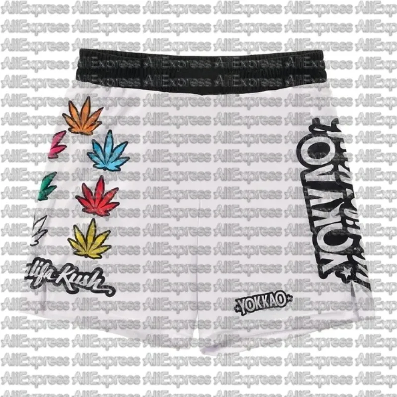 Pantalones Cortos Blancos Deportivos YOKKAO, Moda Verano 2026, para Entrenamiento, Deporte y Ocio, Personalizados, para Adultos y Niños