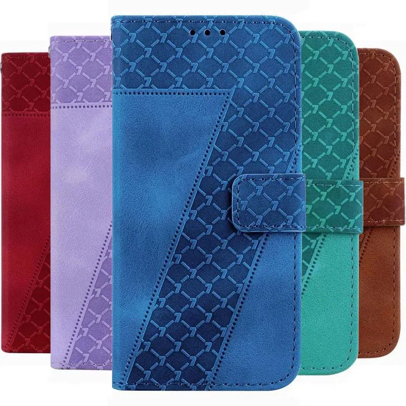 Fashion Number 7 Phone Case For Motorola Moto E13 E20 E22i E30 E32 E32S E40 Edge 30 Neo Lite 40 Pro Wallet Protect Cover D18D