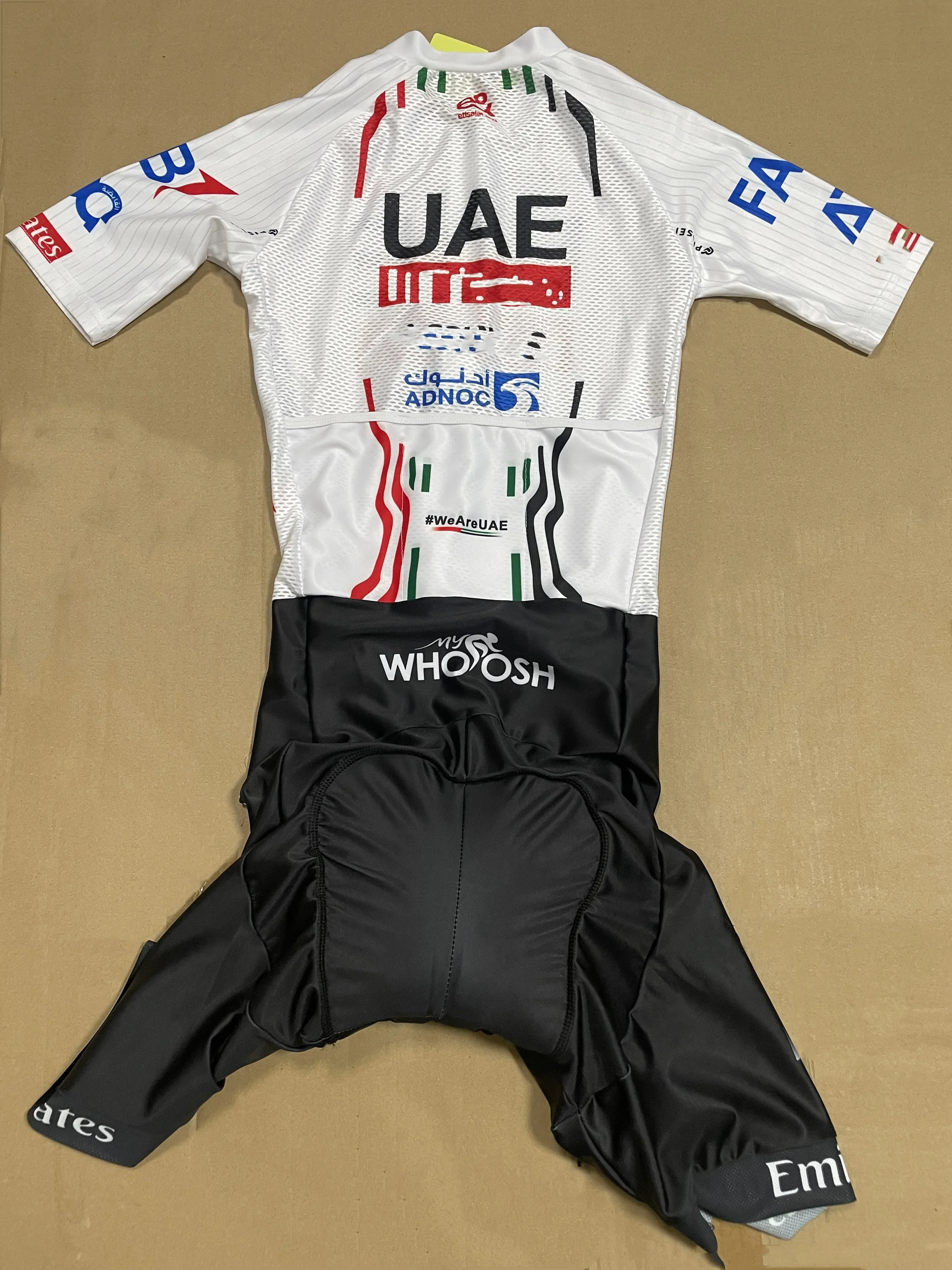 UAE Tadej Pogacar UCI Ciclismo Team abbigliamento tuta corta Ciclismo Jersey bicicletta Maillot Ropa Ciclismo Bike skinsuit Kit