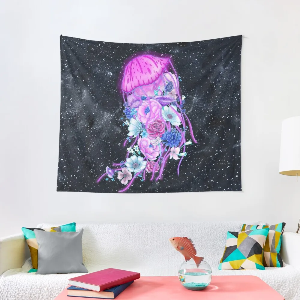 

Magic Ocean: The Jellyfish Colour Version Tapestry Outdoor Decor Room Decor For Girls Wall Hanging Wall Tapestry