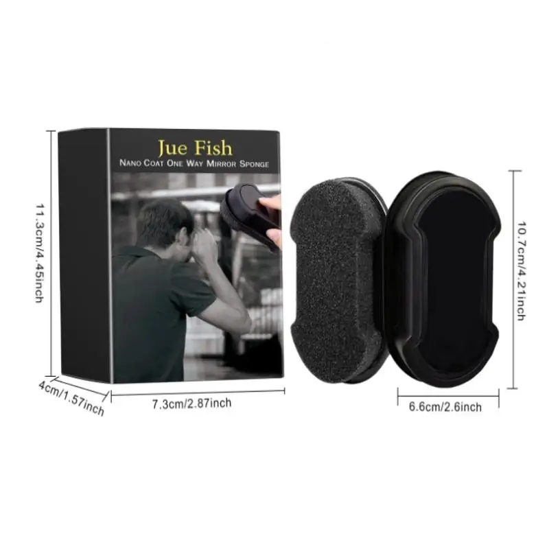Anti Peeping Glass Cleaning Sponge Isolate Glass From Light Dedicated For Privacy Protection In Cars Home Effective Anti-theft