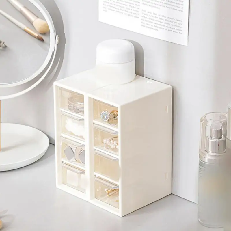 Has Many Uses Four-layer Storage Box Fourth Floor Desktop Storage Box Stationery Storage Box Household Products Save Space