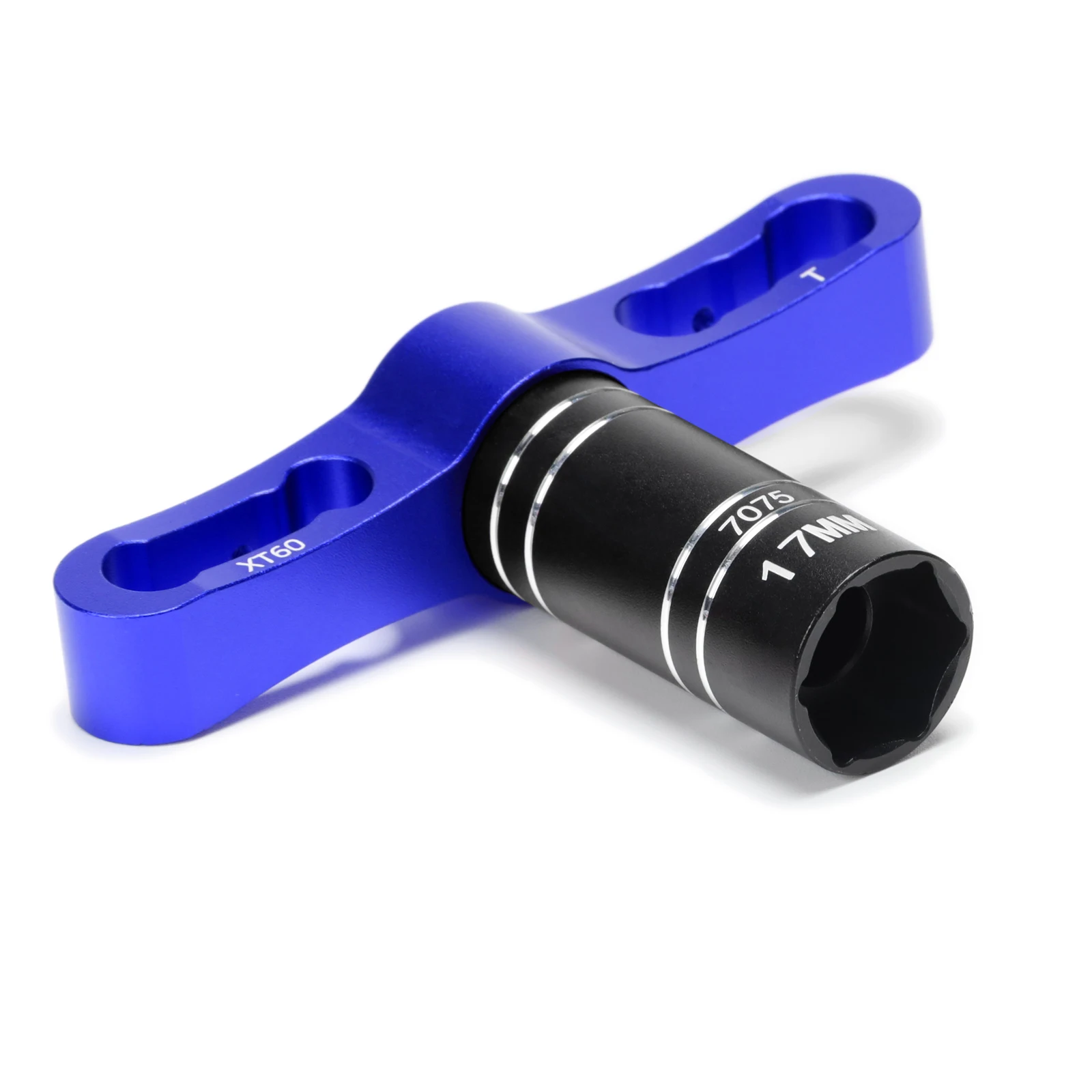 17MM 1/8 Wheel Hex Nuts Sleeve Wrench XT60 plug for RC Car Monster Truck Off-Road Traxxas XMaxx Summit E-Revo ARRMA AXIAL TAMIYA