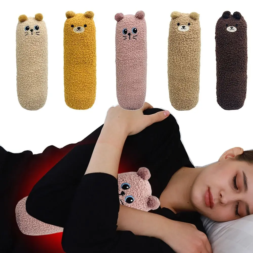 Cute Microwave Oven Heating Plush Doll Hot Compress Cozy Plush Heating Doll Pillow Pad Lasting Warmth Ceramsite Filling