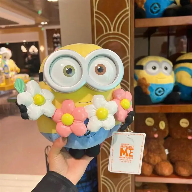 

Minions Daisy Collection Bob Plush Toy Souvenir from Universal Beijing Resort - Children's Birthday Gift