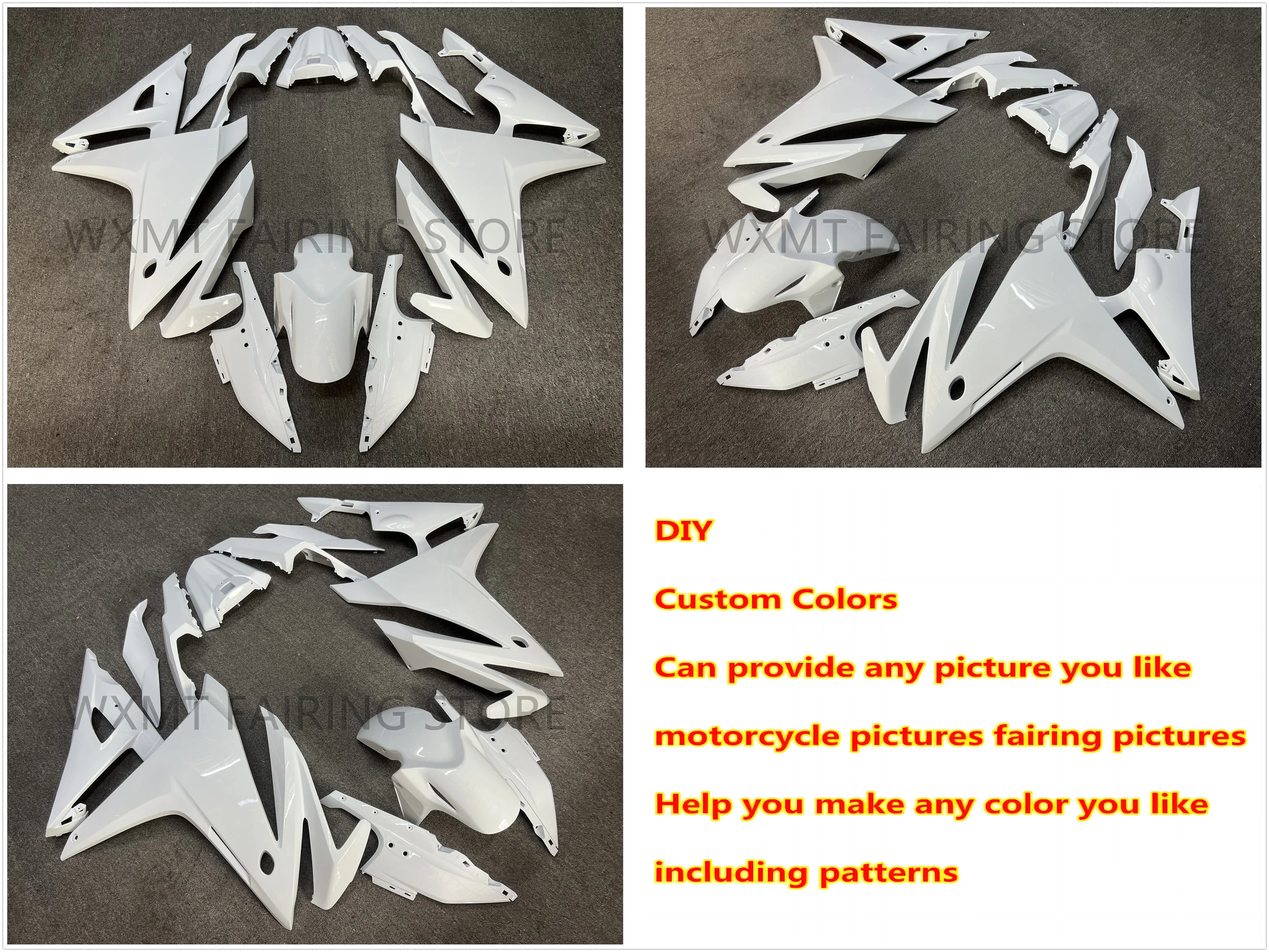 New ABS Motorcycle Whole Injection Fairings Kit for CBR500R 2016 2017 2018 CBR500 R 2016 2017 2018 Bodywork full fairing kits