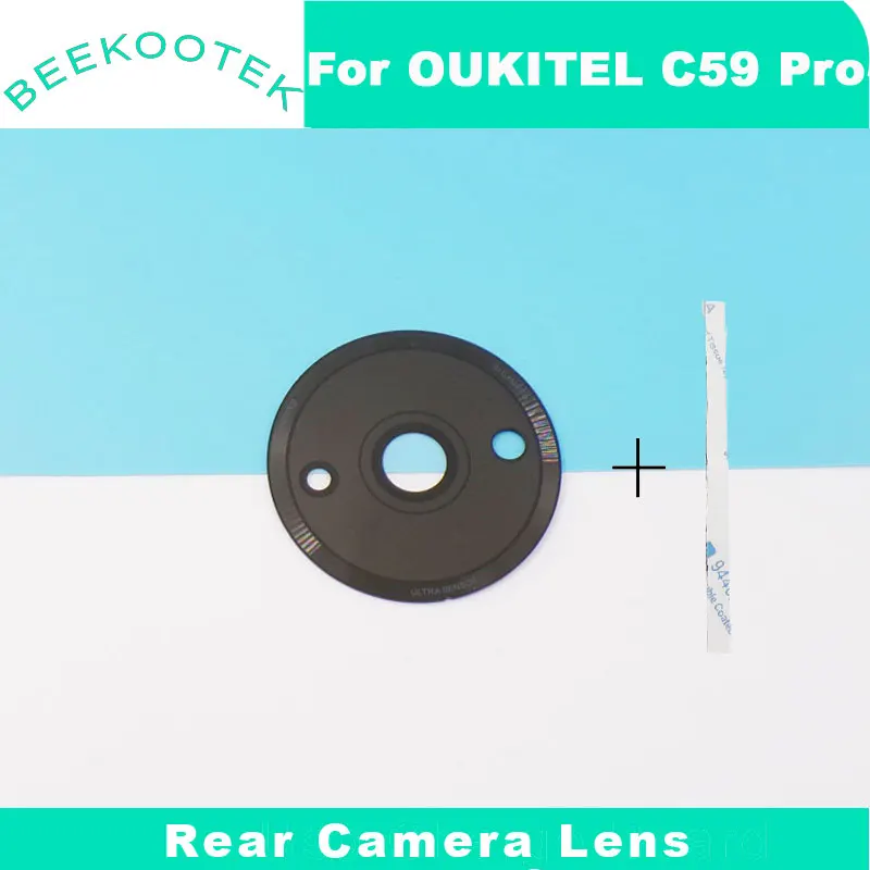 

New Original Oukitel C59 Pro Rear Camera Lens Back Camera Lens Glass Cover For OUKITEL C59 Pro Smart Phone
