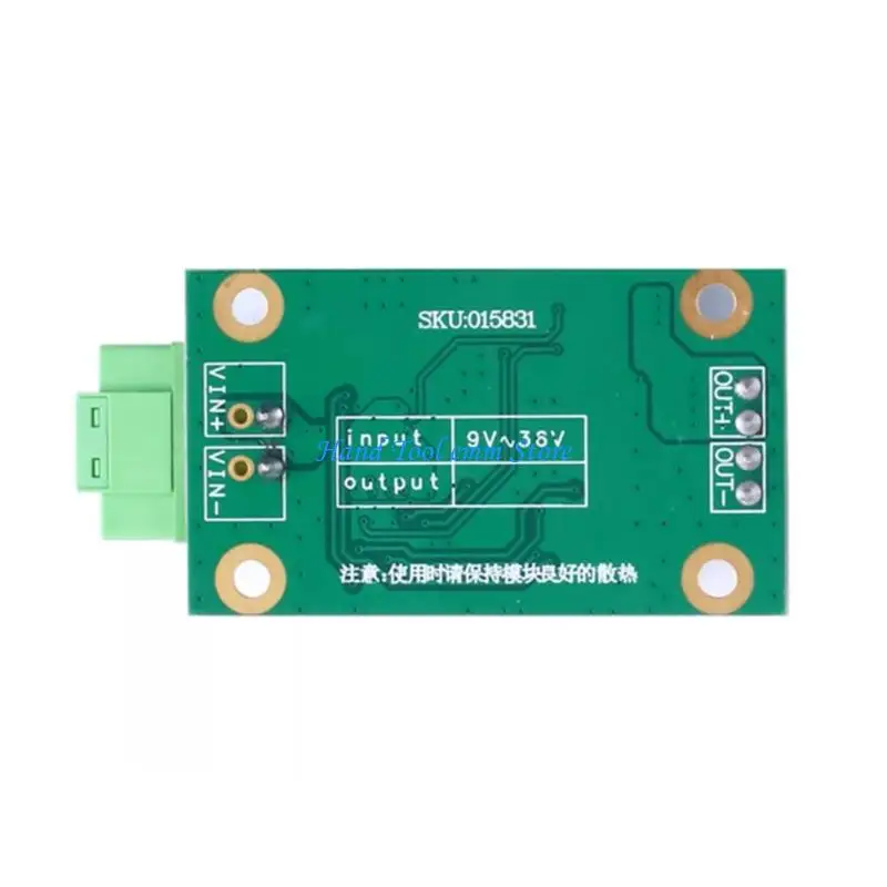 

H37F Plastic and Metal Stepping Up Down Voltages Regulator 24V 5A Wide Input Ranges 9-36V for Harsh Environment Use