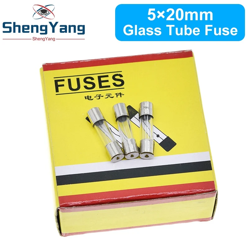 10PCS 5x20mm Fast Blow Glass Tube Fuses 0.1A 0.2A 0.3A 0.5A 0.75A 1A 1.5A 2A 2.5A 3A 4A 5A 6A 8A 10A 15A 20A 25A 30A 250V 5*20mm