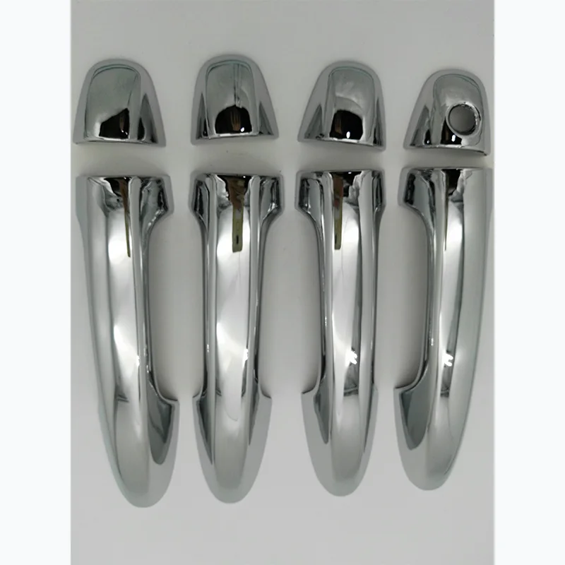 الكروم ABS غطاء مقبض الباب لتويوتا فورتشنر 2016-2019 شاحنة بيك اب الملحقات الخارجية الجسم تقليم