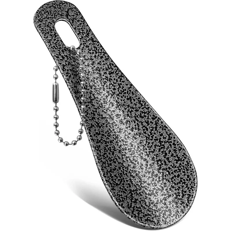 Vintage Style Mini Metal Shoehorn | Compact Keychain Shoe Helper for Easy Slip-On | Portable Travel Essential for Men & Women