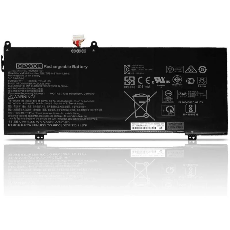 Authentic CP03XL Battery Suitable for HP Spectre x360 13-ae049ng 13-ae040ng HSTNN-LB8E Brand New