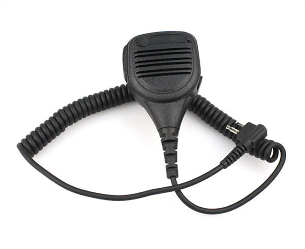 PMMN4013A Rainproof 2-Pin Shoulder Remote Speaker Mic-rophone PTT For Motorola Radio PMR446 PR400 Mag One BPR40 A8 EP450 CP040