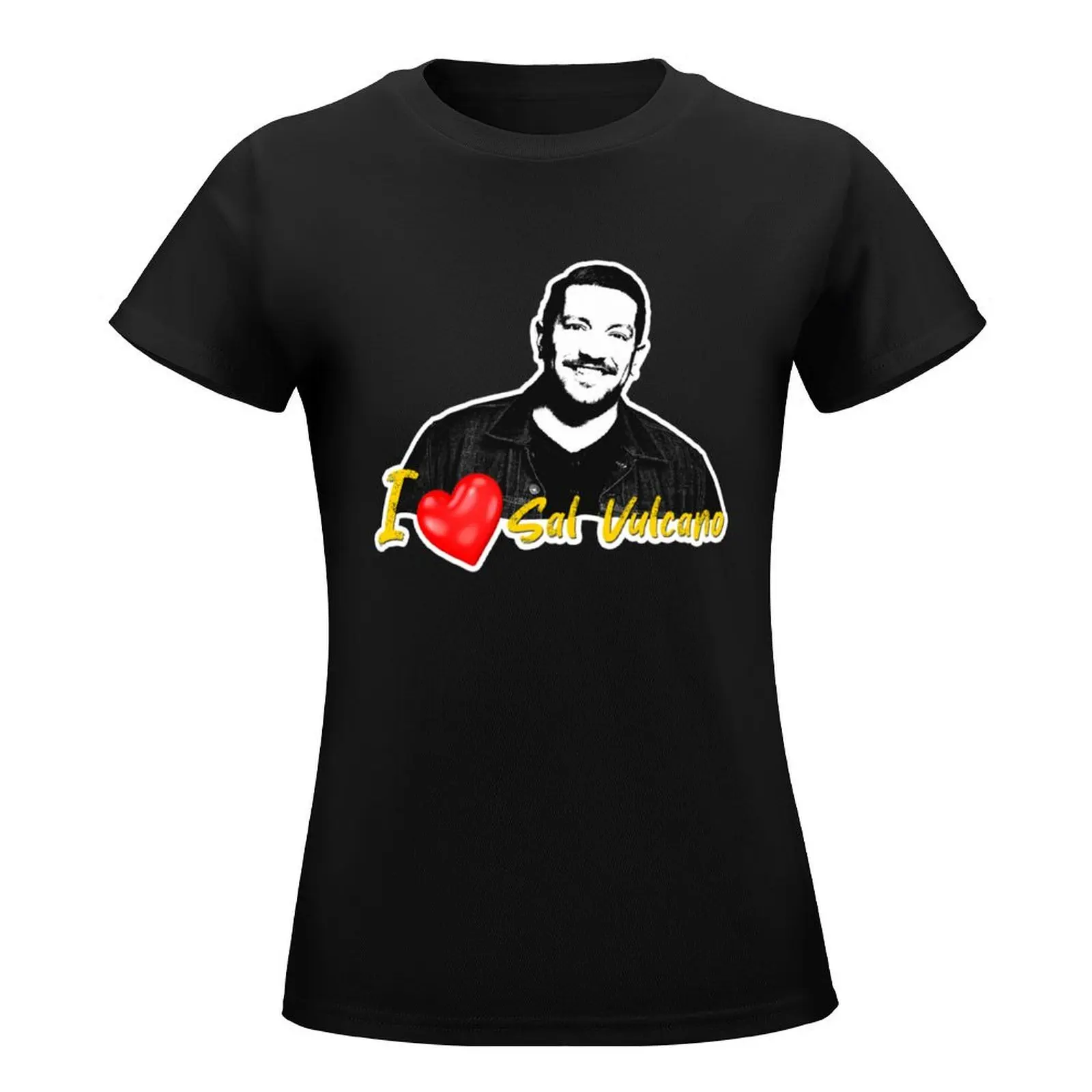 Sal Vulcano T-Shirt summer top Short sleeve tee cute tops t-shirts for Women graphic tees