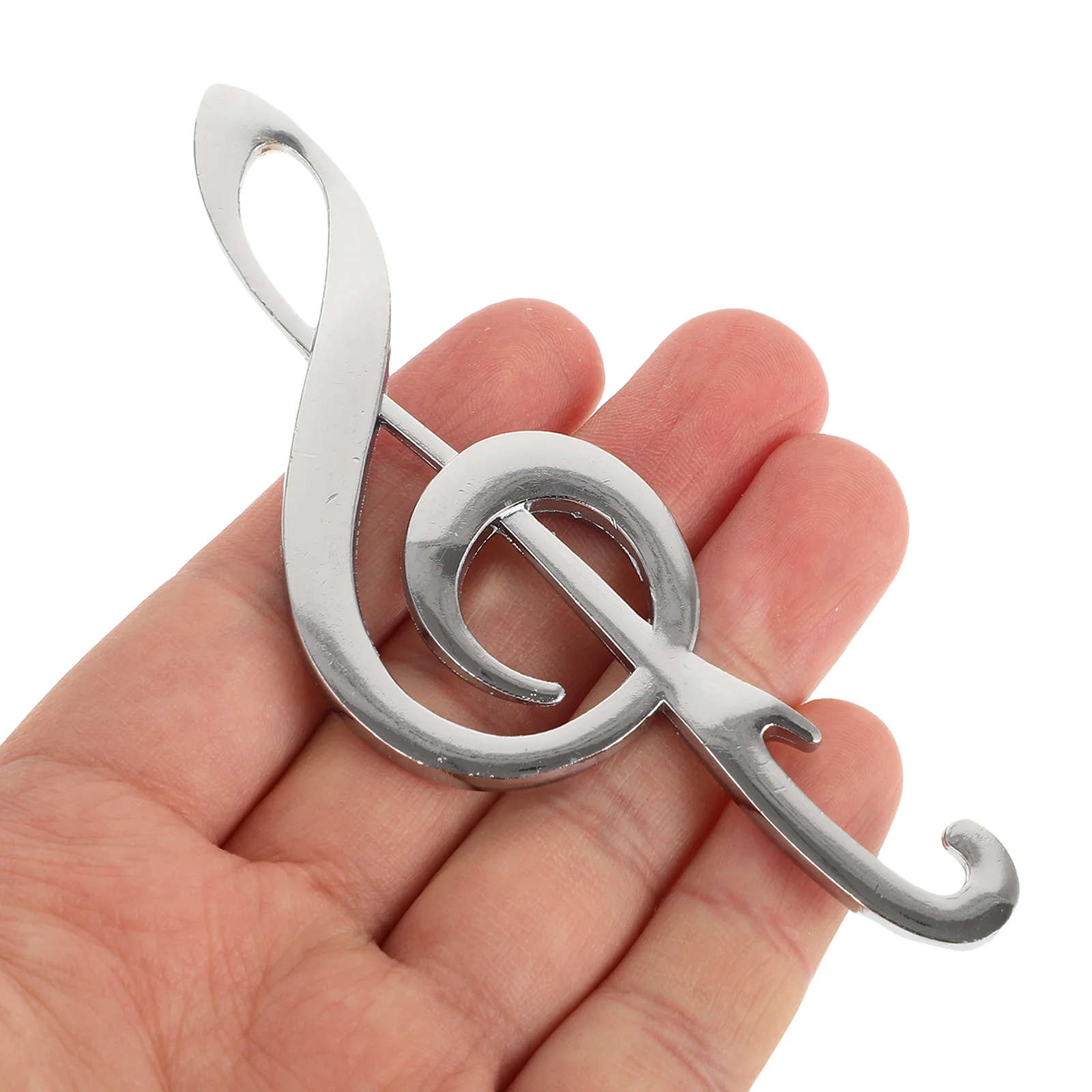 Silver Bottle Opener Beer European and American Decorative Musical Note Easy to Use