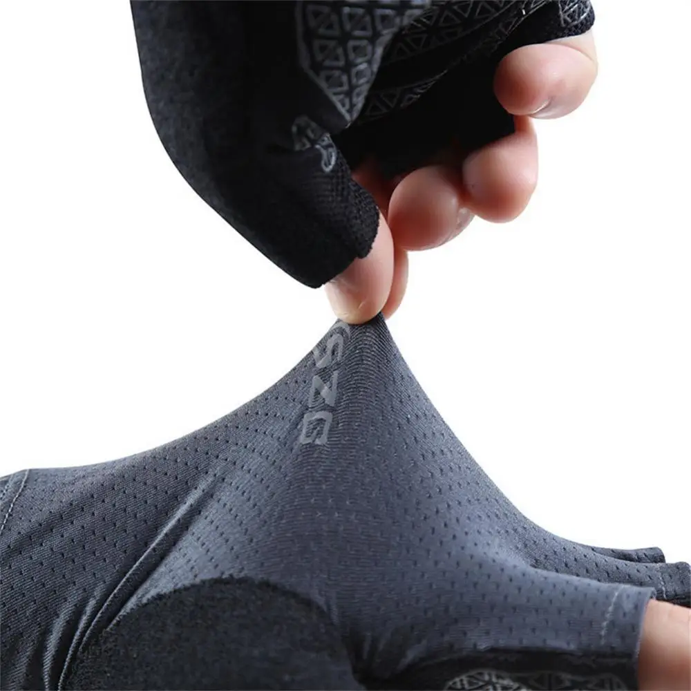 Unisex Cycling Gloves Shockproof Non-slip MTB Bicycle Motorcycle Riding Half-finger Gloves Suitable For Running Fitness Hiking