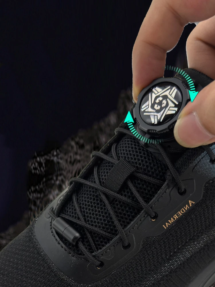 1 paire de lacets à boucle pivotante Simple, corde épaisse, lacets automatiques sans attaches, installation de baskets de Tennis, accessoires de chaussures