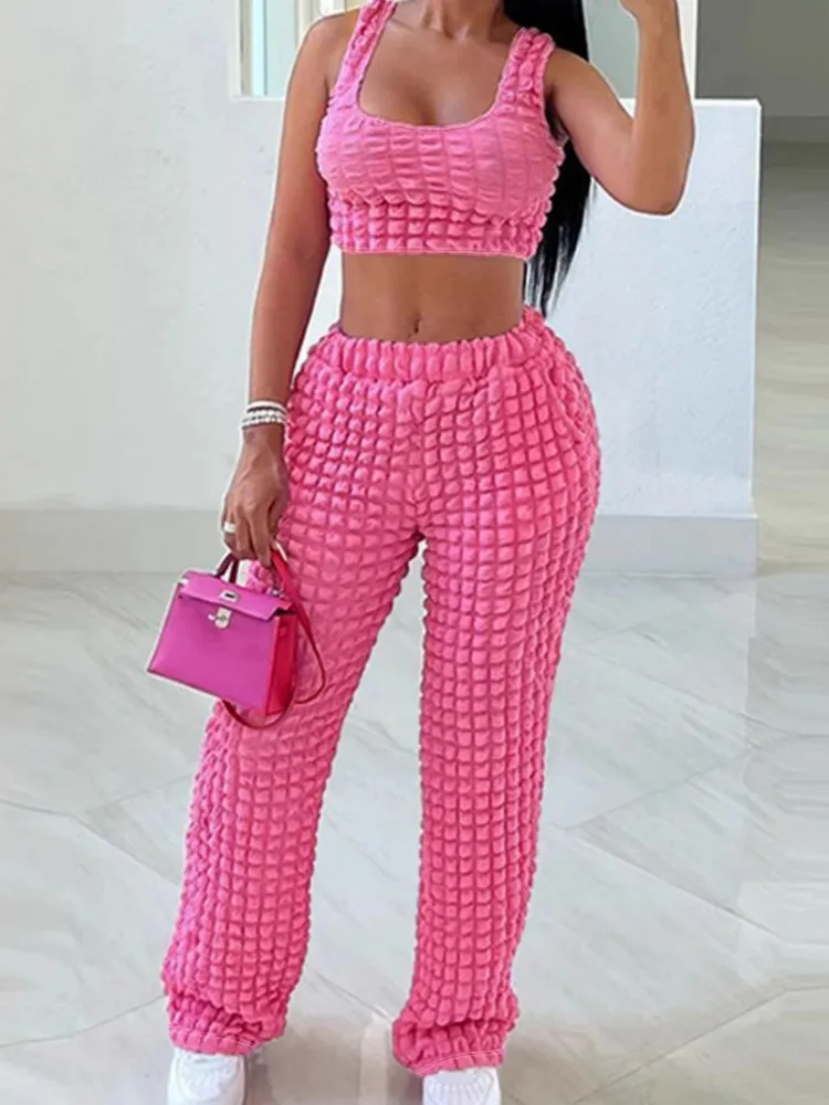 2 Piece Women Sets 2025 New Arrival Plus Size Summer Matching Sets Print Two Pieces Sets Top Pants Suits Outfits Clothing