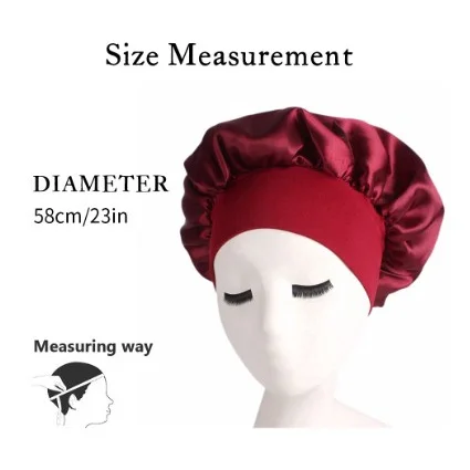 Women Chemotherapy Sleep Cap Hair Protection Wide Band High Elastic Head Hat Soft Breathable Outdoor Beanie