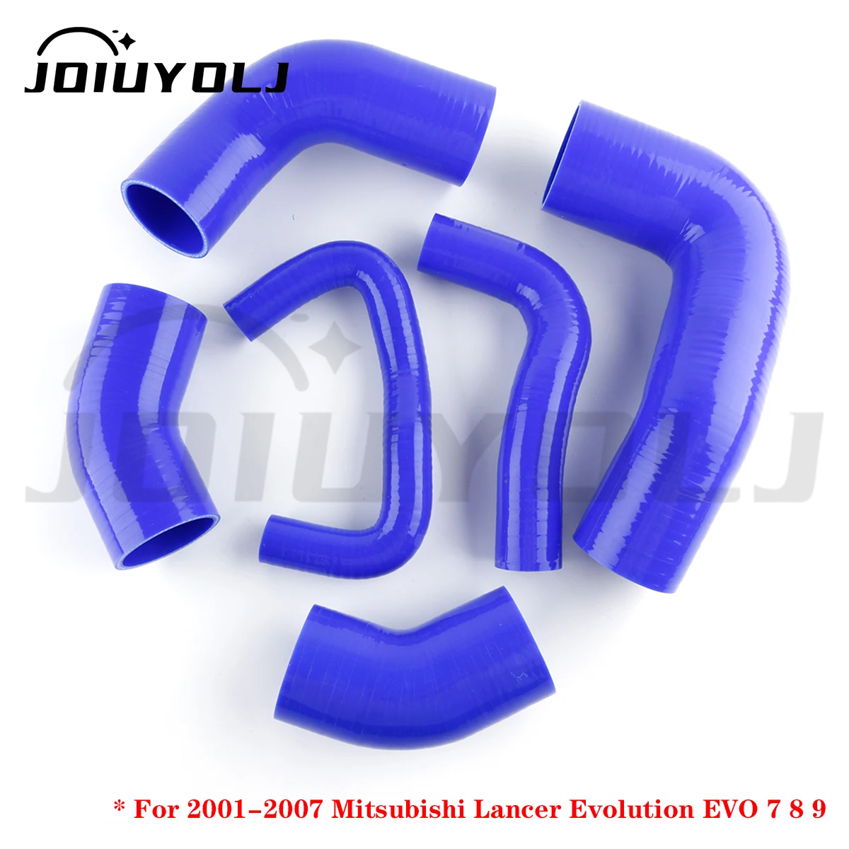 

For 2001-2007 Mitsubishi Lancer Evolution EVO 7/8/9 CT9A 4G63T 2.0L Turbo Silicone Intercooler Hose Pipe Kit