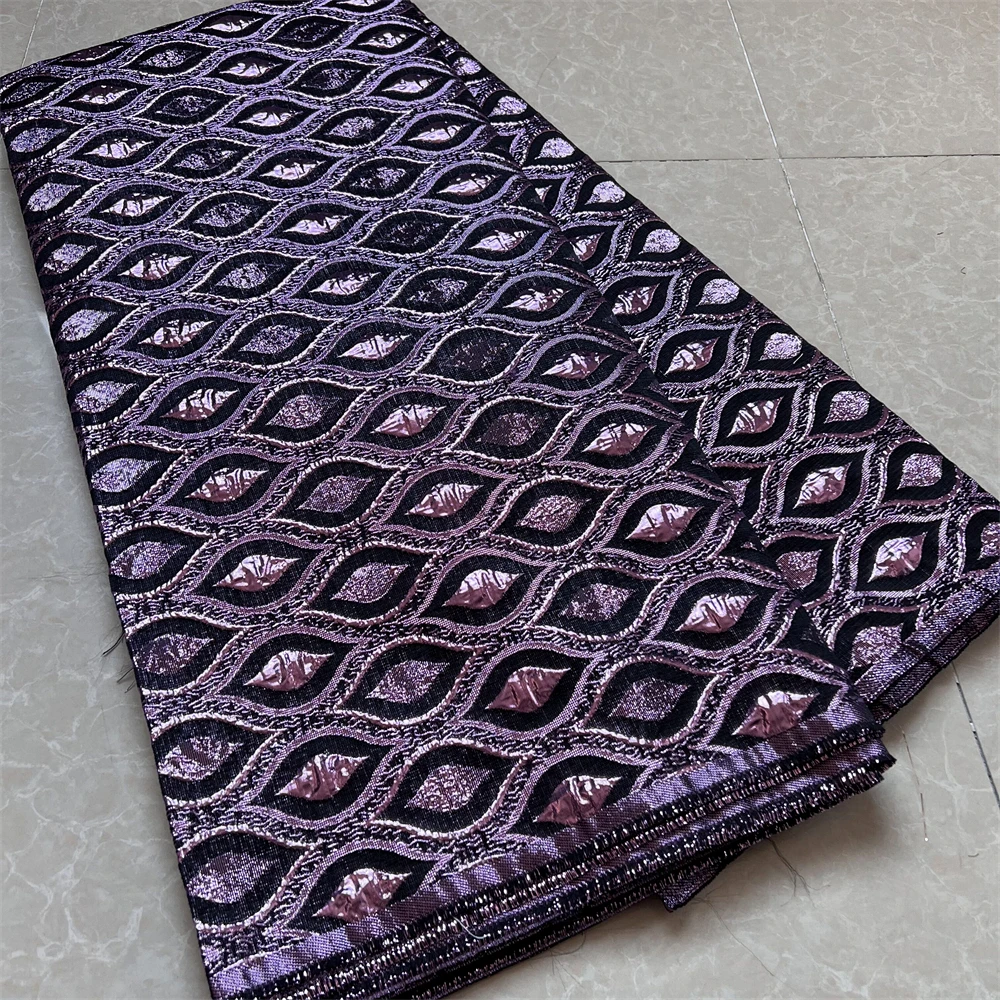 

Африканский нигерийский высококачественный тюль, кружевная ткань, органза, вышивка, гипюр для вечернего платья, жаккардовое свадебное платье, 5 ярдов JK061