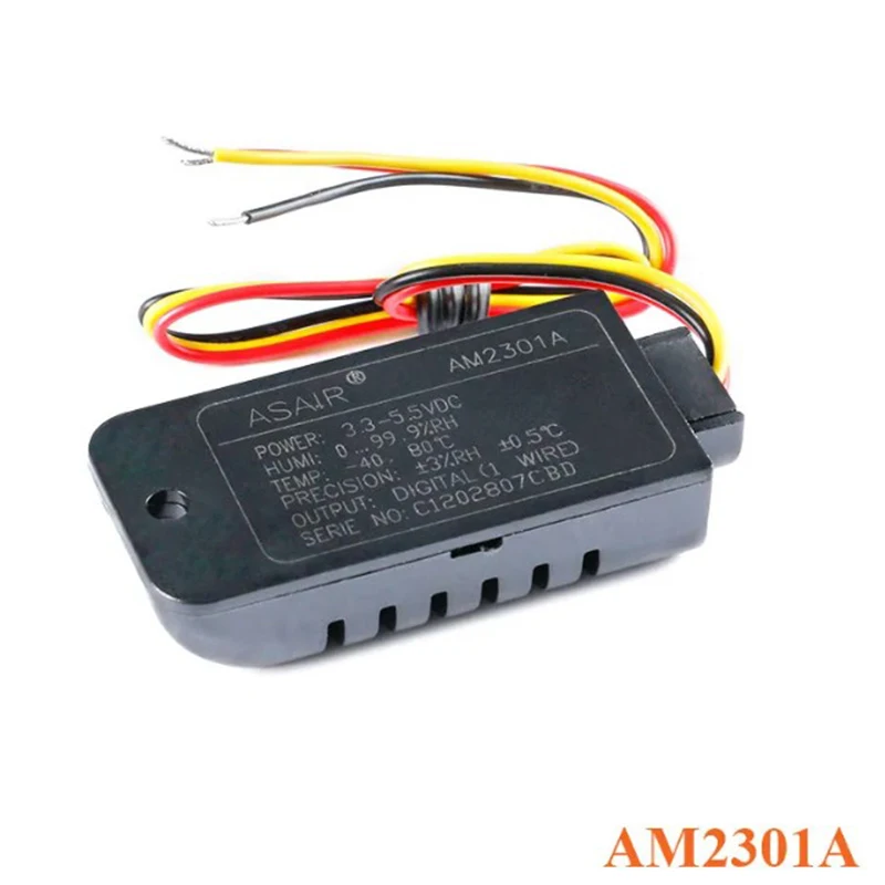 10PCS AM2301 AM2301A DHT21 Capacitive Digital Temperature and Humidity Sensor Module Single Bus For Arduino with Cable