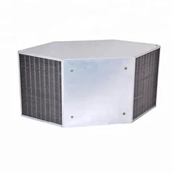 High Efficiency Aluminium sensible cross counterflow heat exchanger core