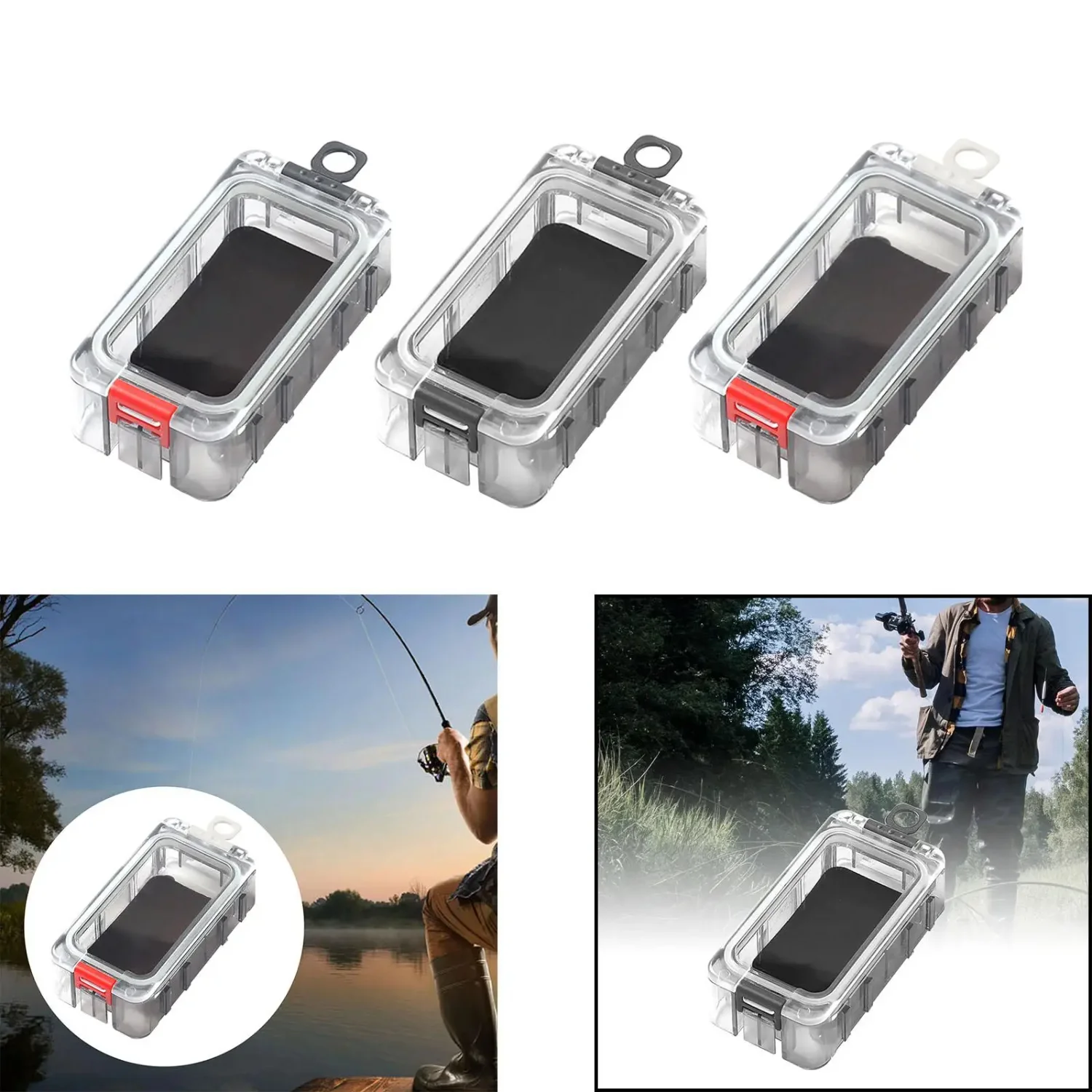 1 pcs Fishing Tackle Box Multifunctional Portable Fishing Tackle Accessory  Box Fishing Lure Hook Tackle Box Fishing Tools Box