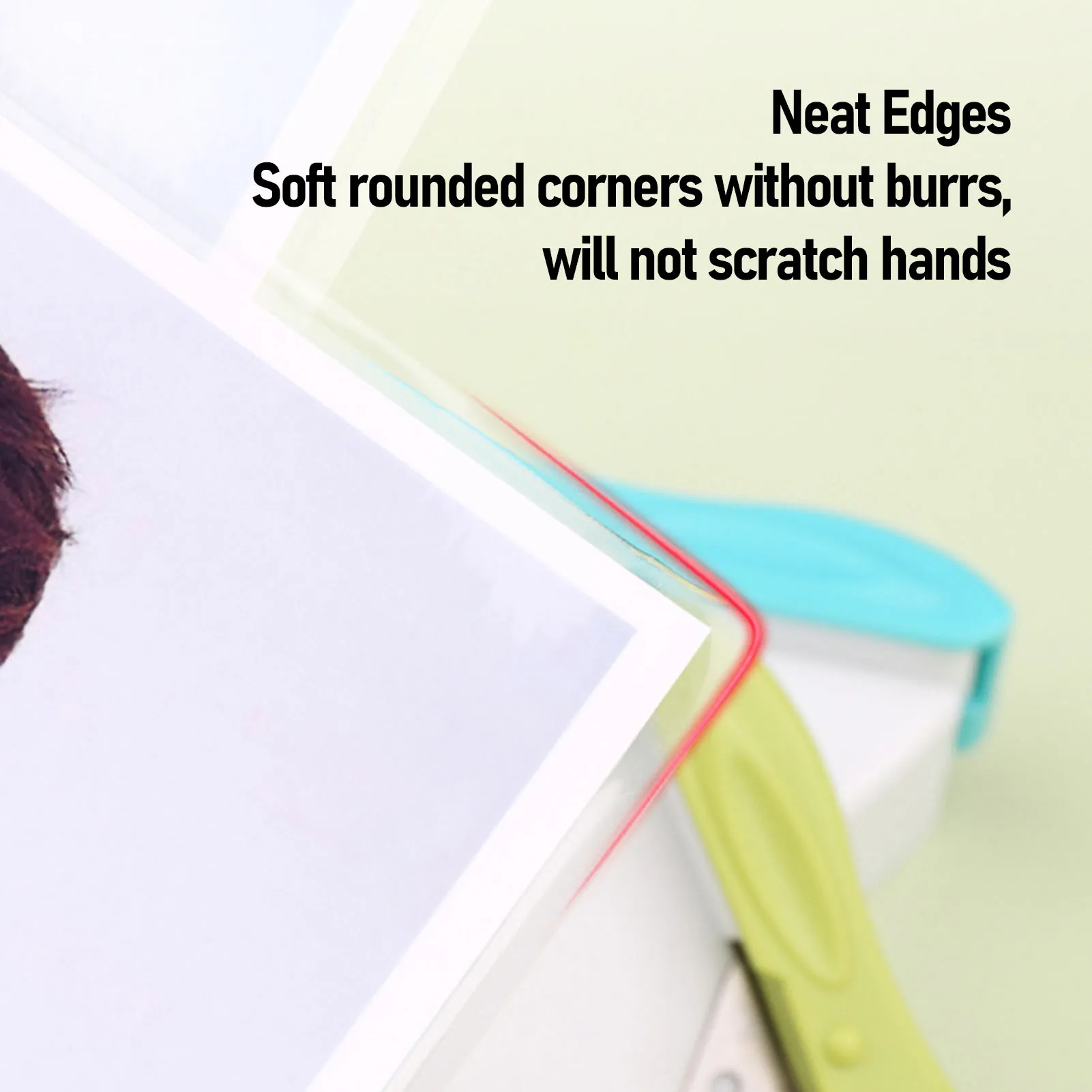 R5mm قاطع الزاوية المستديرة لكمة الزاوية القاطع للحرف اليدوية صفح صور سكرابوكينغ بطاقة صنع 4 ورقة A4 ورقة 80 جرام قدرة