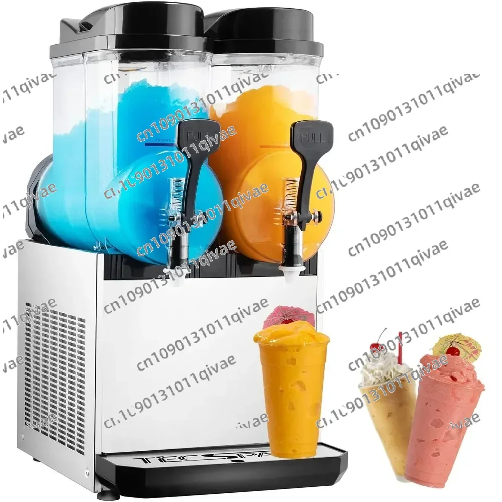 

Для приготовления чая и кофе со льдом, коммерческая машина для слякоти 110 В, машина для приготовления молочных коктейлей из нержавеющей стали 15/30/45 л