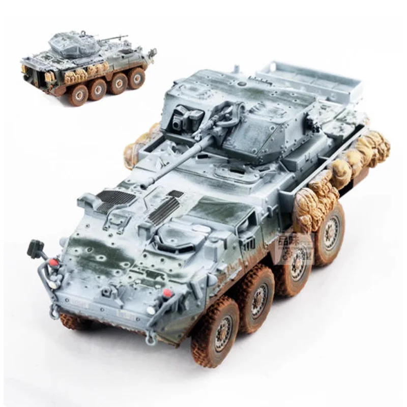

63119 1/72 Scale US M1296 Infantry Armored Vehicle Simulation Plastic Tank Model Static Display Collectible Toy Gift Souvenir