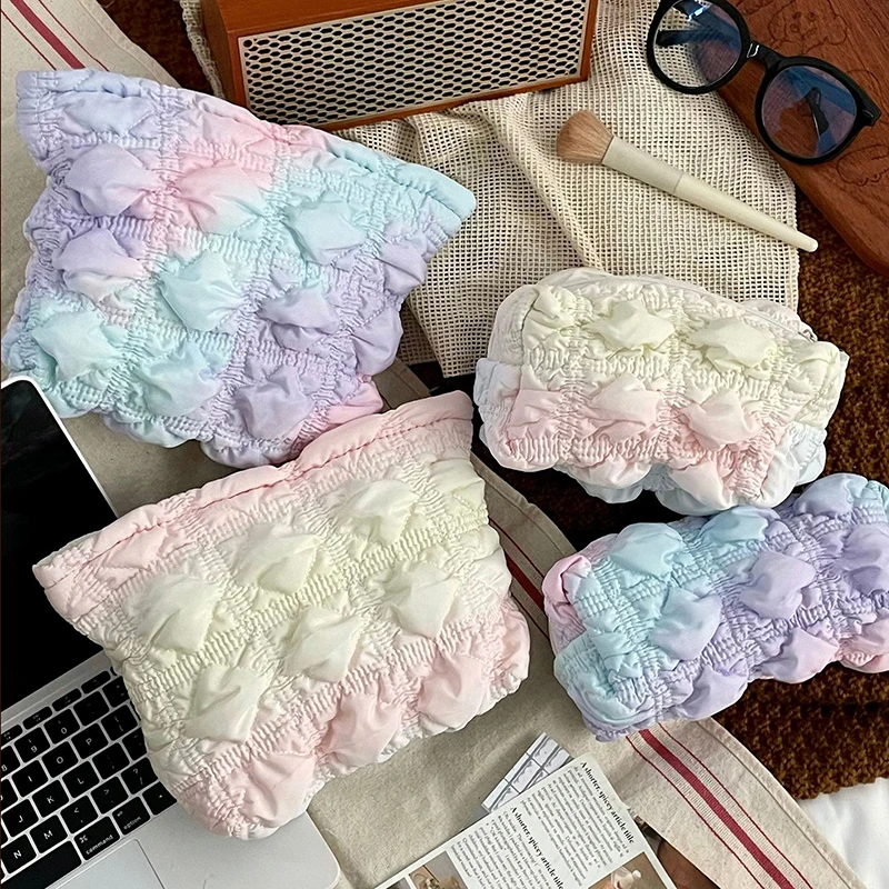 

Сумка с радужным облаком, косметичка, большая вместительная косметичка, дорожный клатч, сумка для стирки, менструальная сумка, сумка для хранения различных вещей