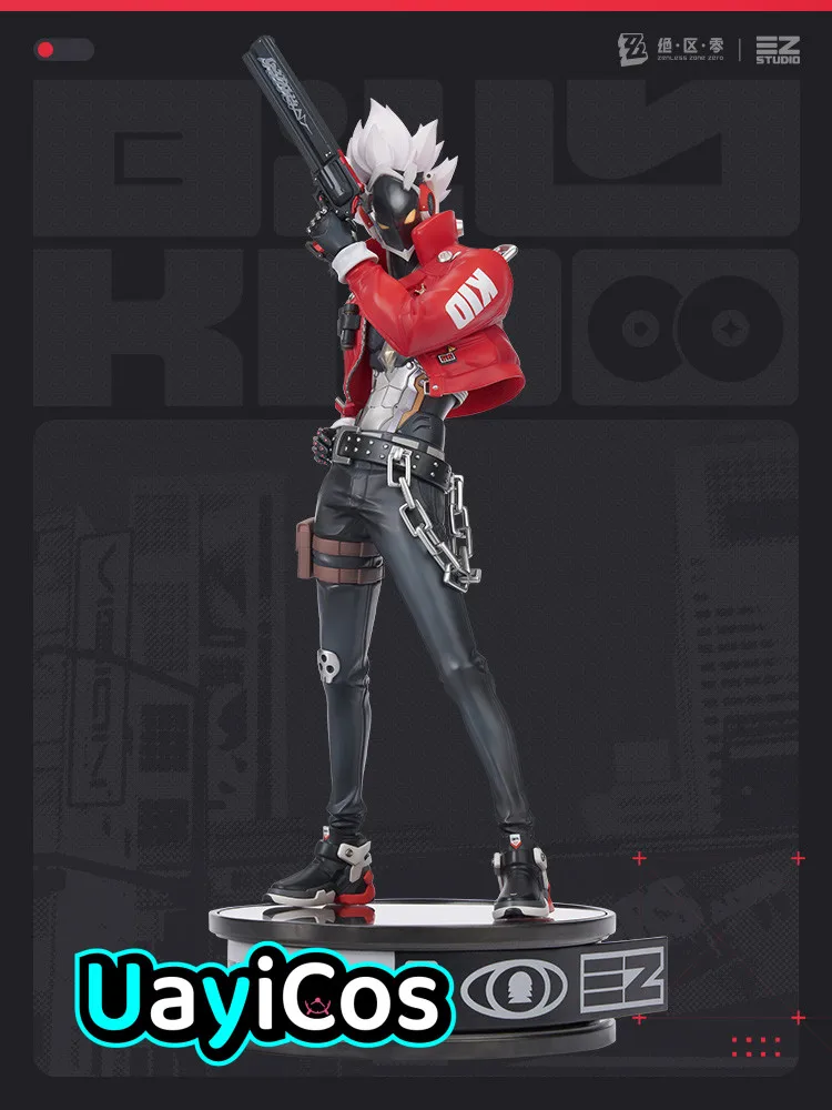 

In Stock 34cm Original ZZZ Zenless Zone Zero Billy the Kid Figurine Model Ornament Anime Figure Doll Game Toy Kids Halloween G