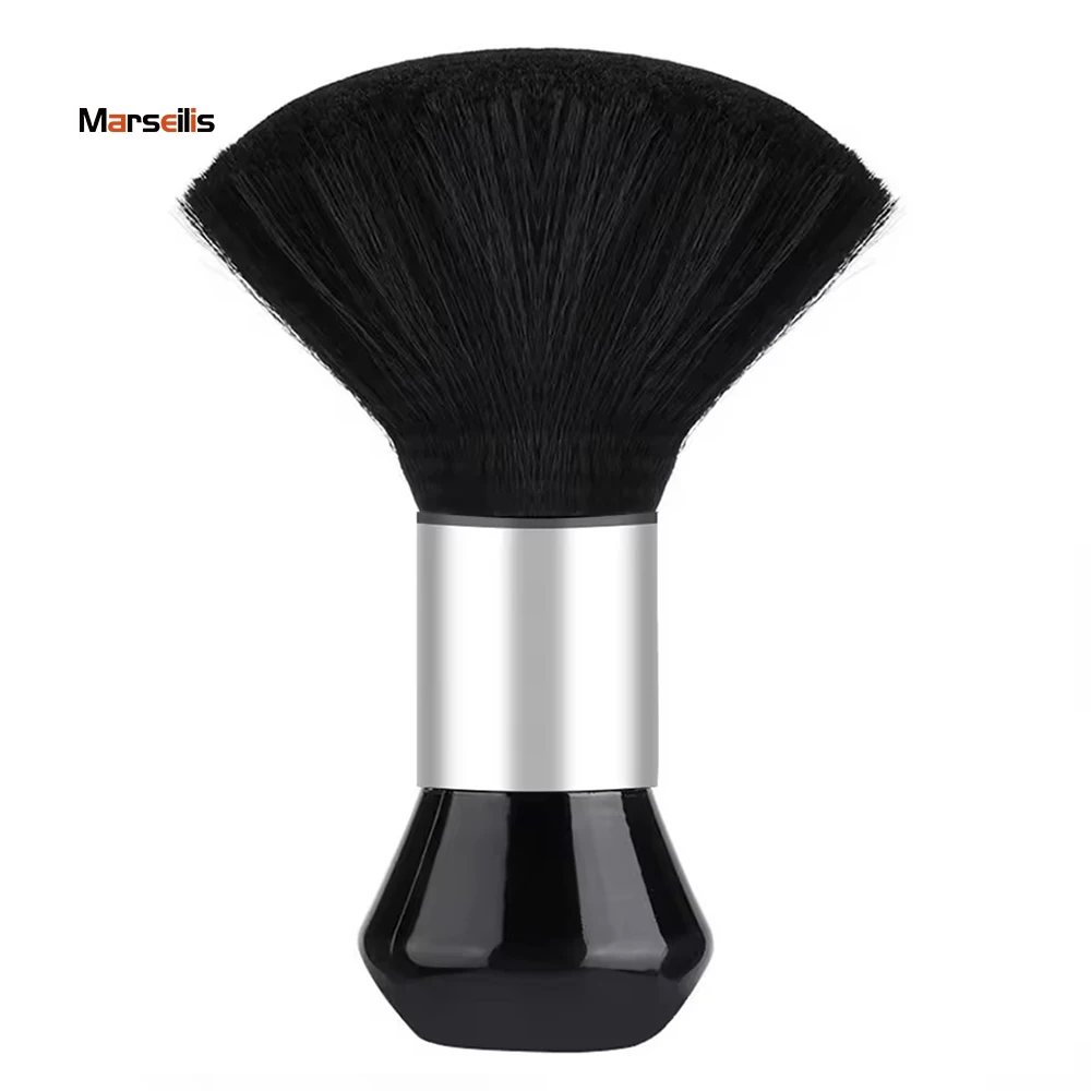 Marseilis Soft Brush Neck Dust Remover Soft Neck Brush For Hair Cutting Neck and Facial Cleaning Hair Sweeping Brush Salon Tools image 2
