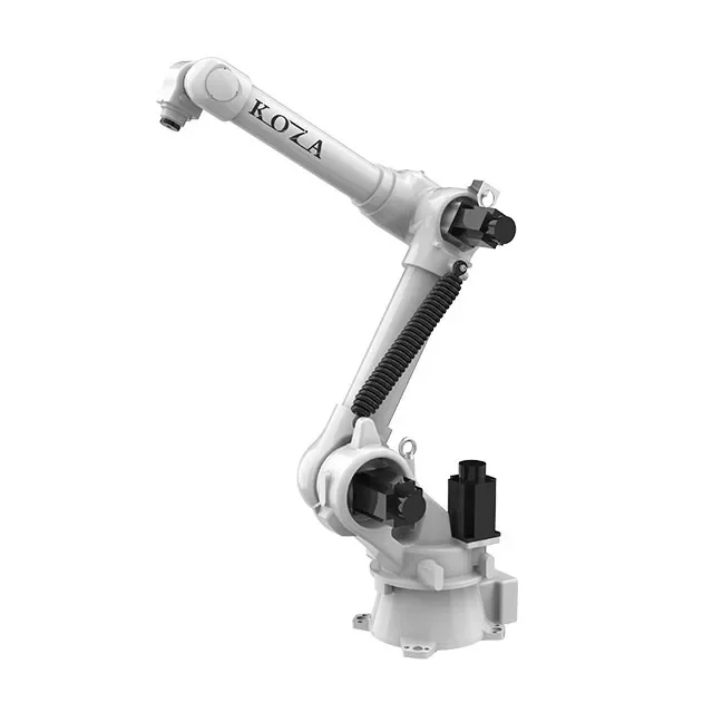 KOZA 6 axis double rotation robot handling automation industrial robotic arm bathroom hardware processing welding robot