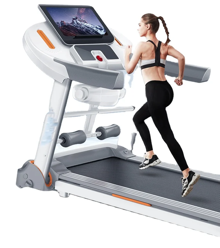 Electric Folding Mini Indoor Walking Machine, Smart Treadmill, Weight Loss Machine, Multifunctional Fitness Equipment