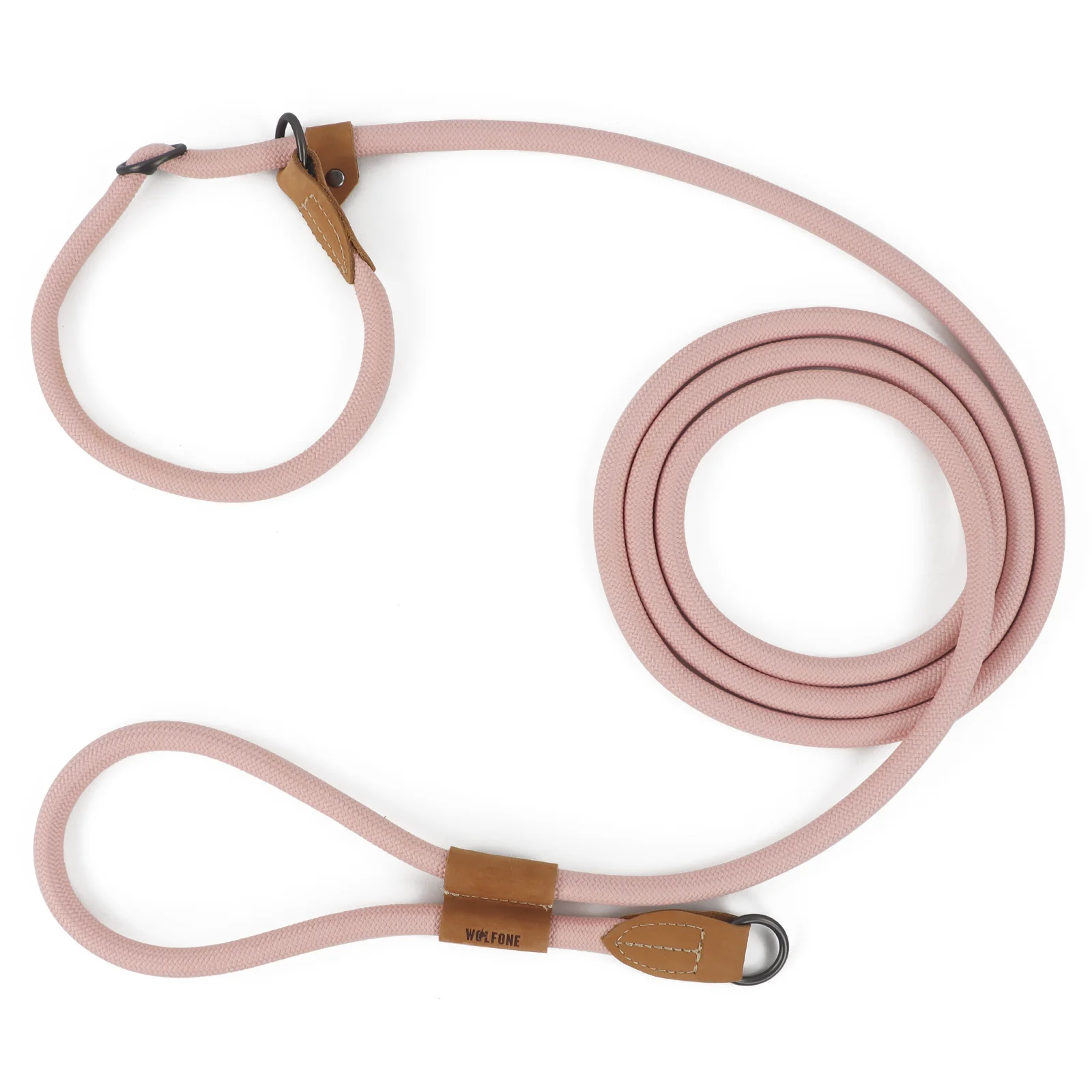 Dog Leash Multi-functional Adjustable Hands Free For Walking_voghion.com