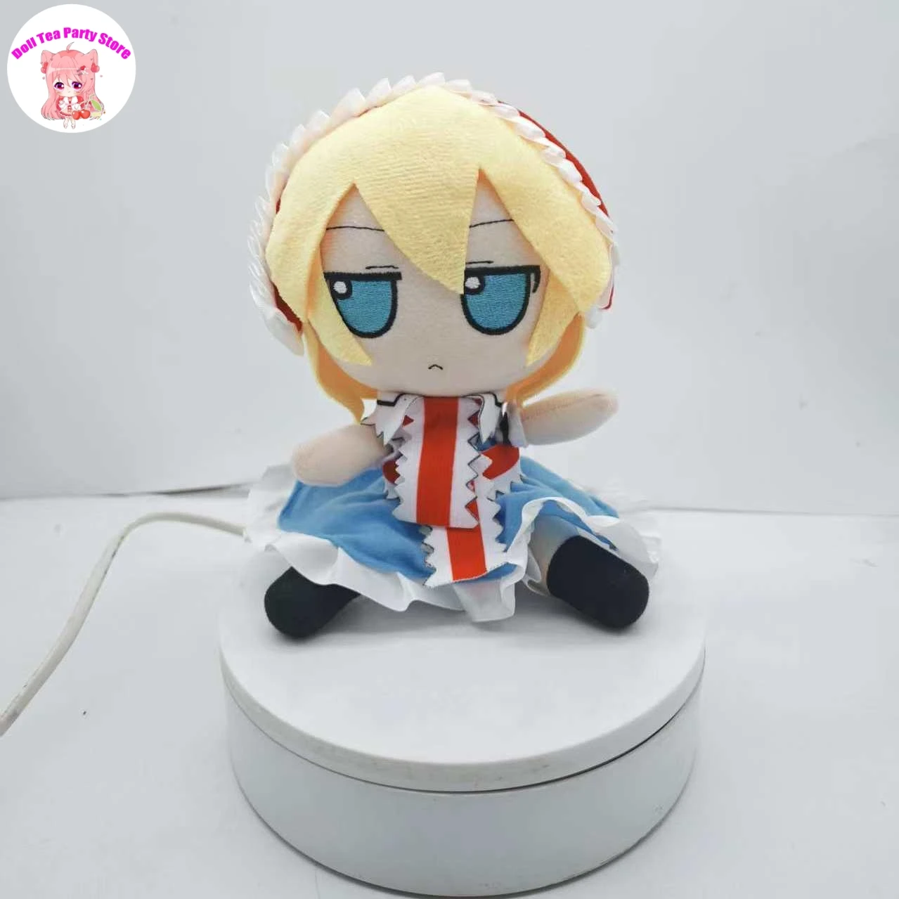 

Alice Touhou Project Cute Fumo Cotton Doll Outfit Gift 20CM Anime Plush Stuffed Figurine Toys Plushie Pillow Birthday Gift