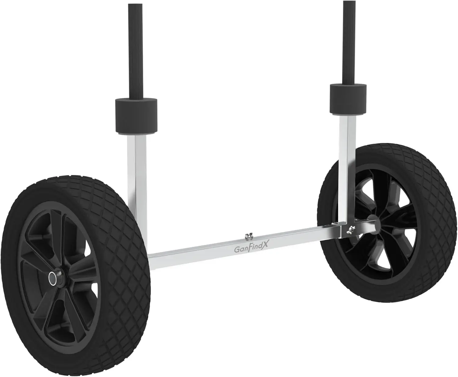 

Versatile Kayak Cart with Detachable Frame and Foam Wheels for Easy Transport on Various Terrains