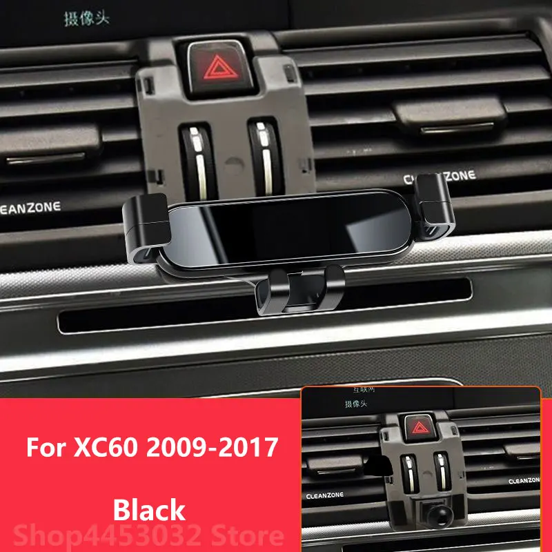 Car Phone Holder Mounts For Volvo XC60 2009-2017 Gravity Bracket GPS Support With A Sturdy Base Accessories