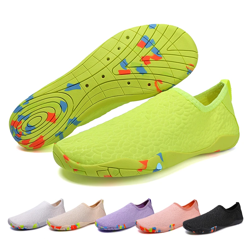 

Мужские и женские быстросохнущие аквашузы для пляжа и йоги, летние пляжные тапочки, сандалии для фитнеса, обувь для занятий спортом на открытом воздухе