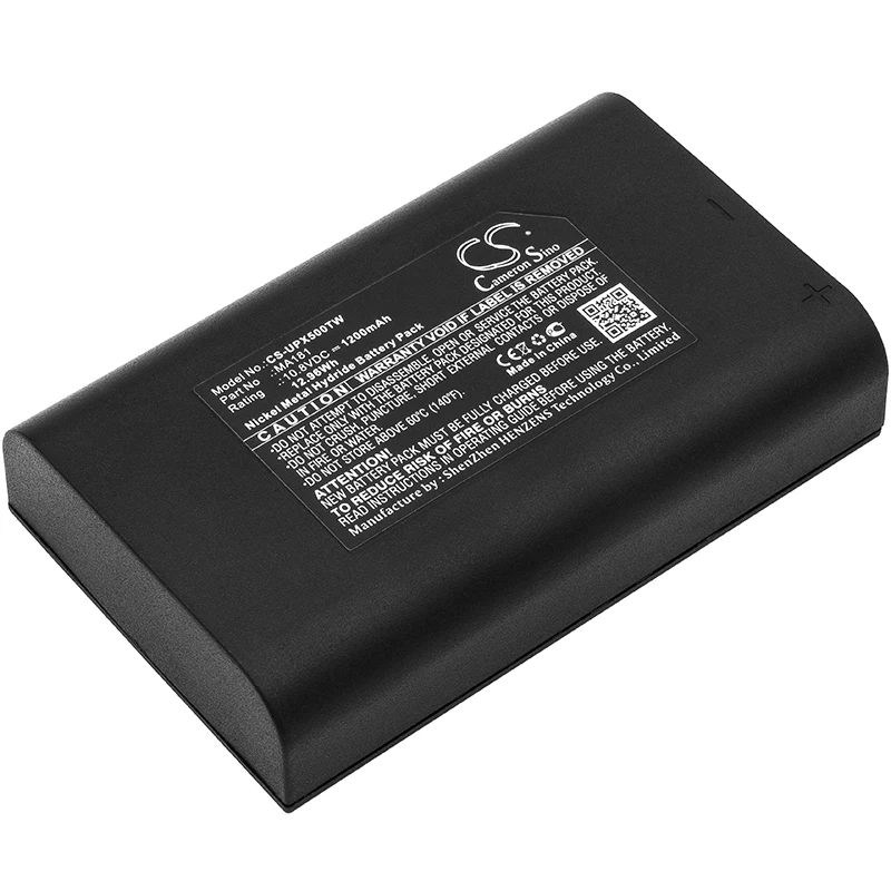 

Ni-MH Two-Way Radio Battery for Bendix King, 10.8V, 1200mAh, Compatible Models: CA1450, HH2500, HH400, MA181 MCD, MCD, T50AA,T60