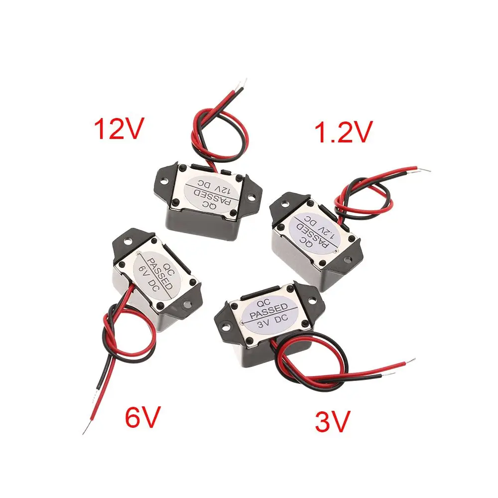 Mini cicalino elettronico allarme Dc 1.2/3/6/12v cicalino meccanico tono costante segnale acustico 85db componenti passivi alta qualità