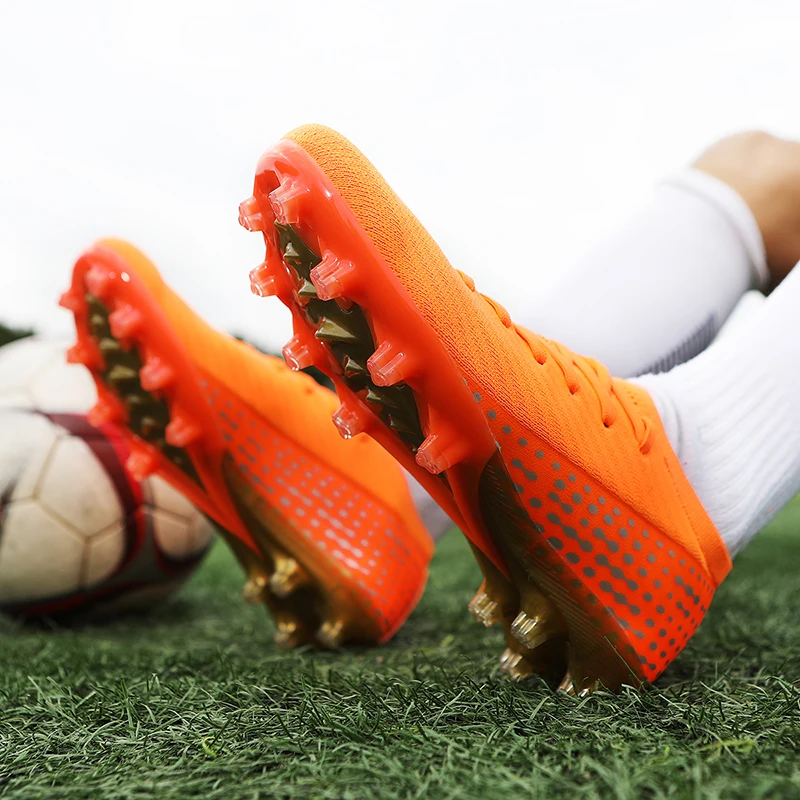 

Men Soccer Shoes Outdoor Grass Cleats Sneakers Soccer Shoes FG Unisex Original Match Sport Training Professional Comfortable