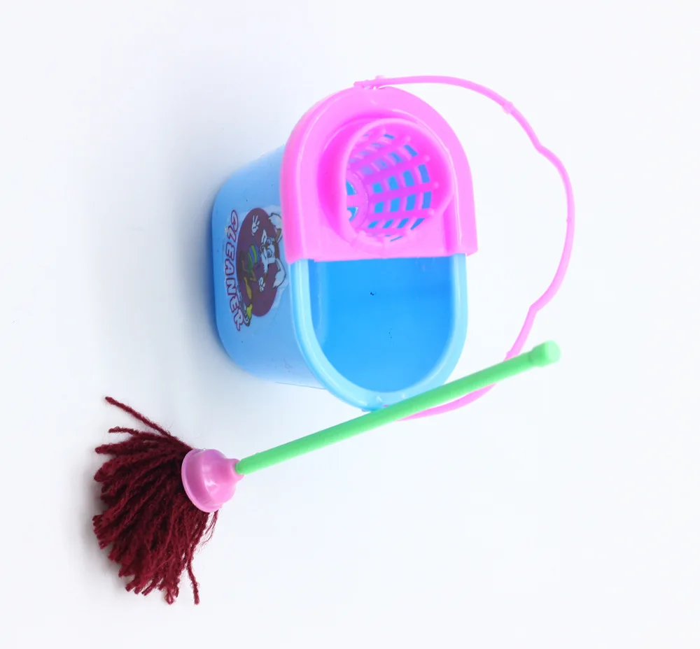 Intelligentes Spielzeugset für Kinder, die Hausarbeit simulieren, Backen in der Küche, Schürze, niedliches Mini-Haushaltsreinigungswerkzeug, Geschenk