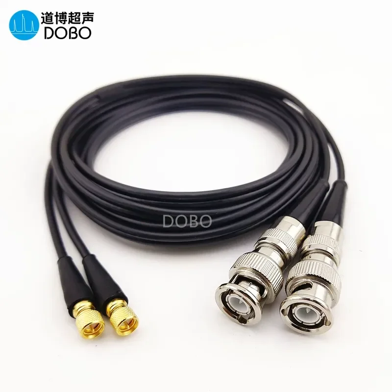 Q9-L5 M5 Ultrasonic Flaw Detector Probe Cable BNC Microdot Data Cable for Flaw Detection